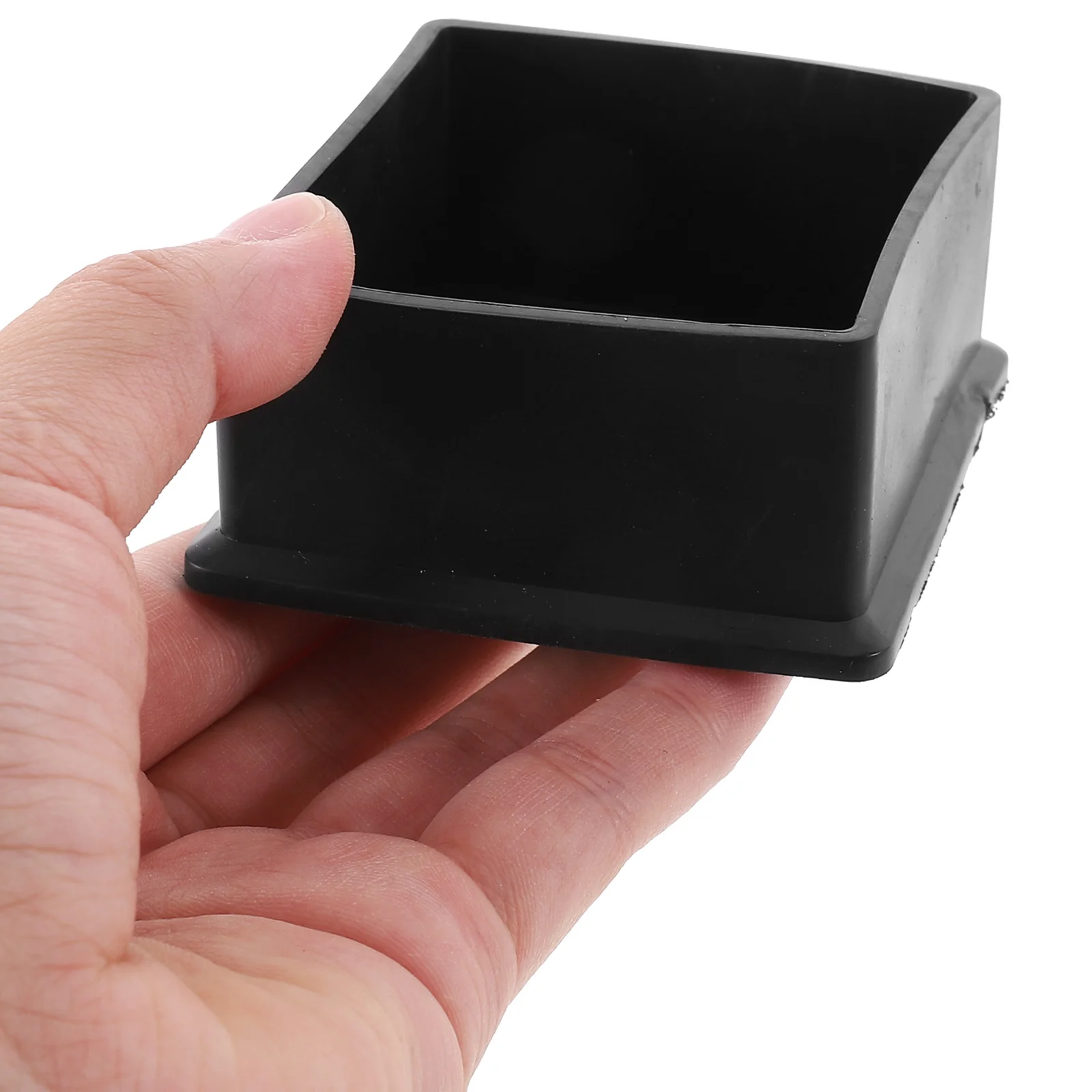 

6Pcs Simple Design Chair Leg Tips Furniture Protectors Durable PVC Floor Caps for Dining Bar Office Chairs Deck Post Base