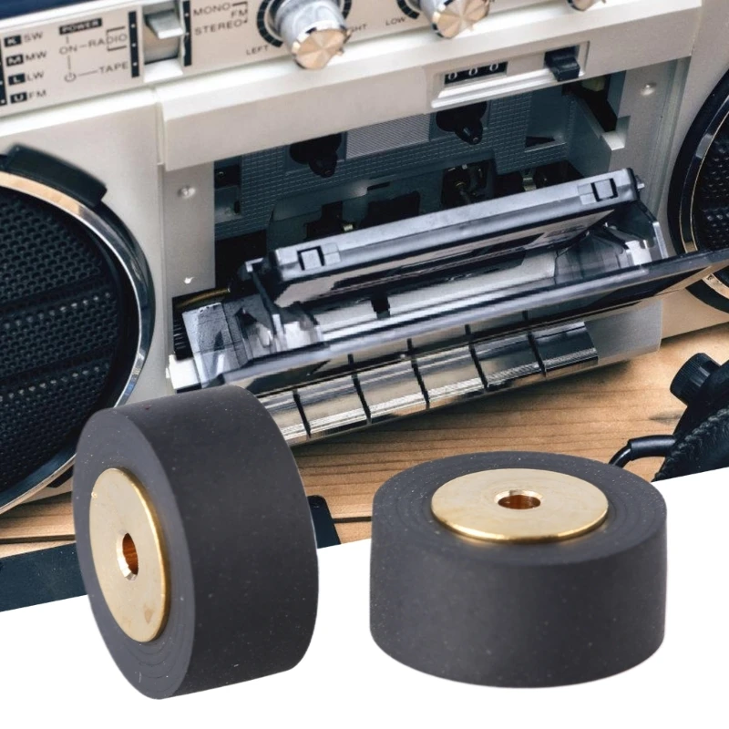 Rubber Pinch Roller Pressure Tape Wheel for Professional Recording Application 14.2x7x6.5/14.2x8x6.5 2.0/2.5