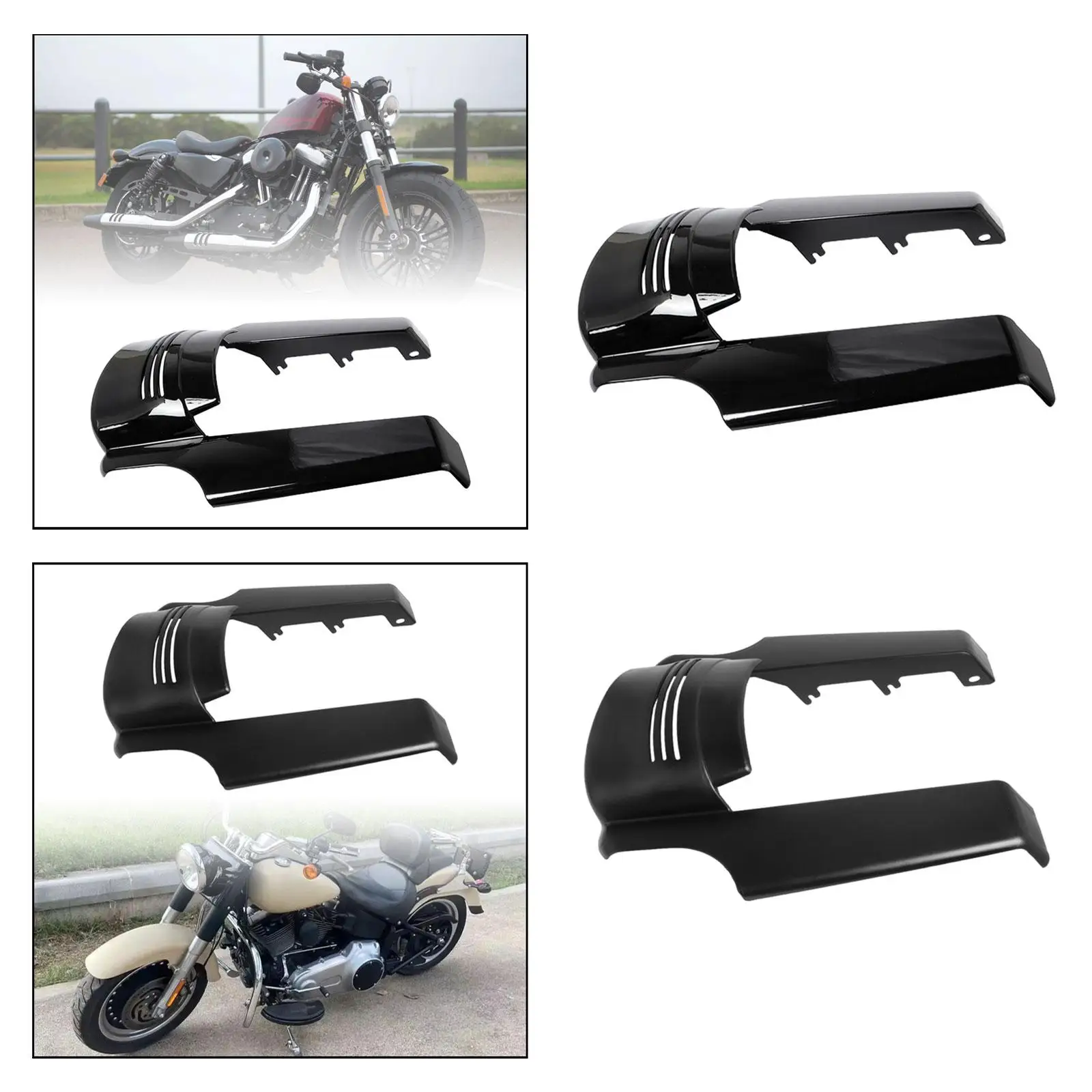 

Rear Fender Extension Sturdy Motorcycle Accessories for Harley 09-13