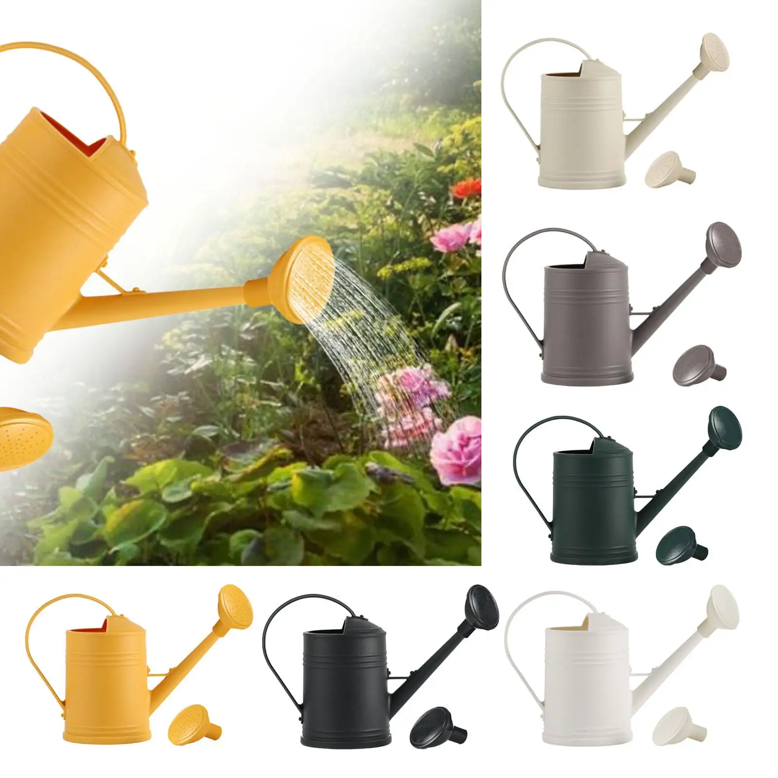 Watering Can Creative Portable Gardening Tool for Countryside Balcony Pots