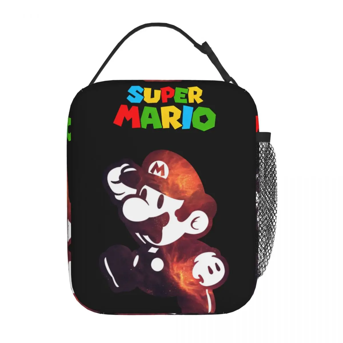 

Super M-Marios Insulated Lunch Bags Cooler Bag Lunch Container High Capacity Lunch Box Tote Girl Boy Beach Picnic