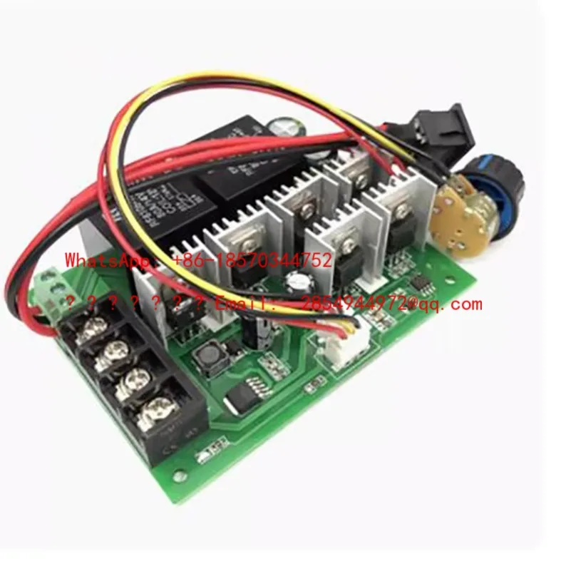 L   High Power 40A Forward and Reverse, Brushed Motor Forward and Reverse Controller 12V24V36V