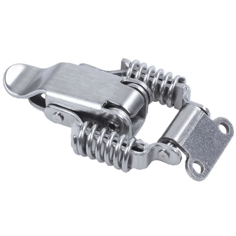 6X Toolbox Draw Compression Spring Toggle Latch Catch Clamp Silver