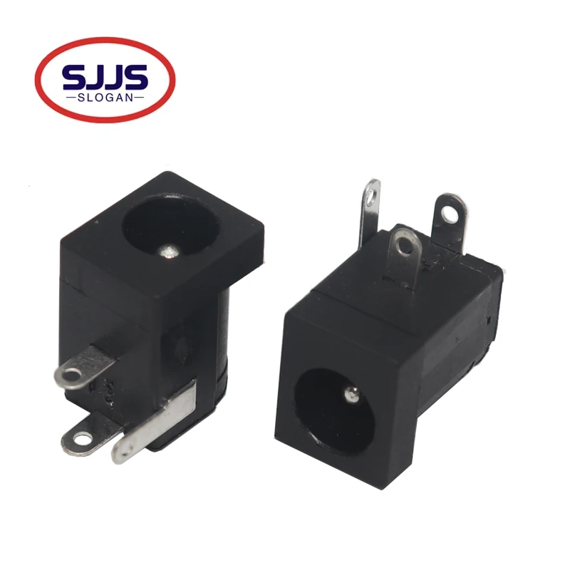 【30-10PCS】DC Power Jack Socket 5.5x2.5mm Barrel-Type PCB Mount DC-005 5.5X2.1MM