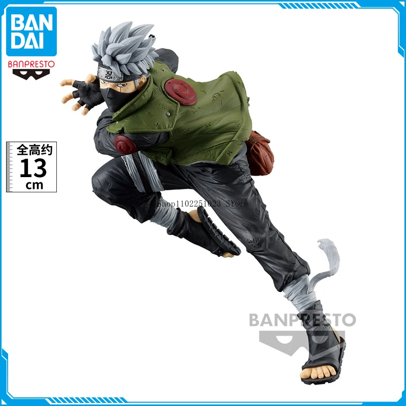 

Bandai Original NARUTO Hatake Kakashi Ninkai Taisen Anime Action Figures Model Desktop Decoration Boys Gift