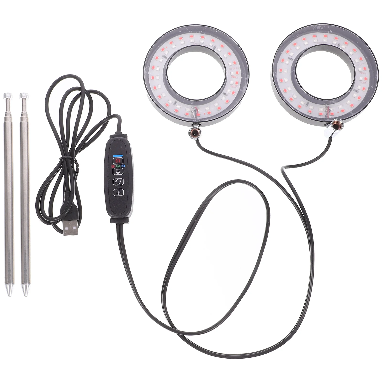 

1Set Full LED Plant Grow Light Adjustable Automatic Timing Grow Lamp for Indoor Plants Vegetables Flowers Office