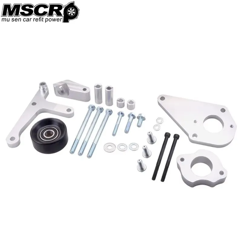 

Truck Low Mount Alternator Bracket Portable Delicate Safety Power Steering Pump Bracket For LSX LS1 LS6