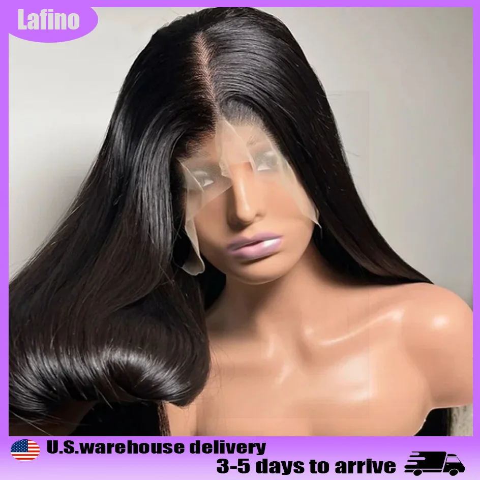 

Lafino 40 Inch Straight Hd Lace Frontal Wig 13x6 13x4 Lace Frontal Bone Straight Human Hair Wigs Black Wig Brazilian For Women