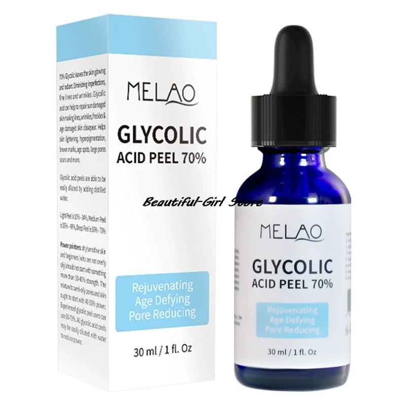 Glycolic Acid Peel 70% Minimizing Skin Care Face Serum 30ml