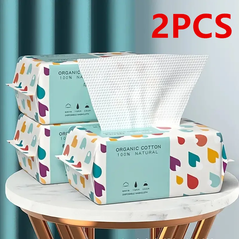 

100% хлопковое полотенце для лица, одноразовые мягкие салфетки для снятия макияжа, сухое очищающее средство, салфетки для ухода за кожей ﻿