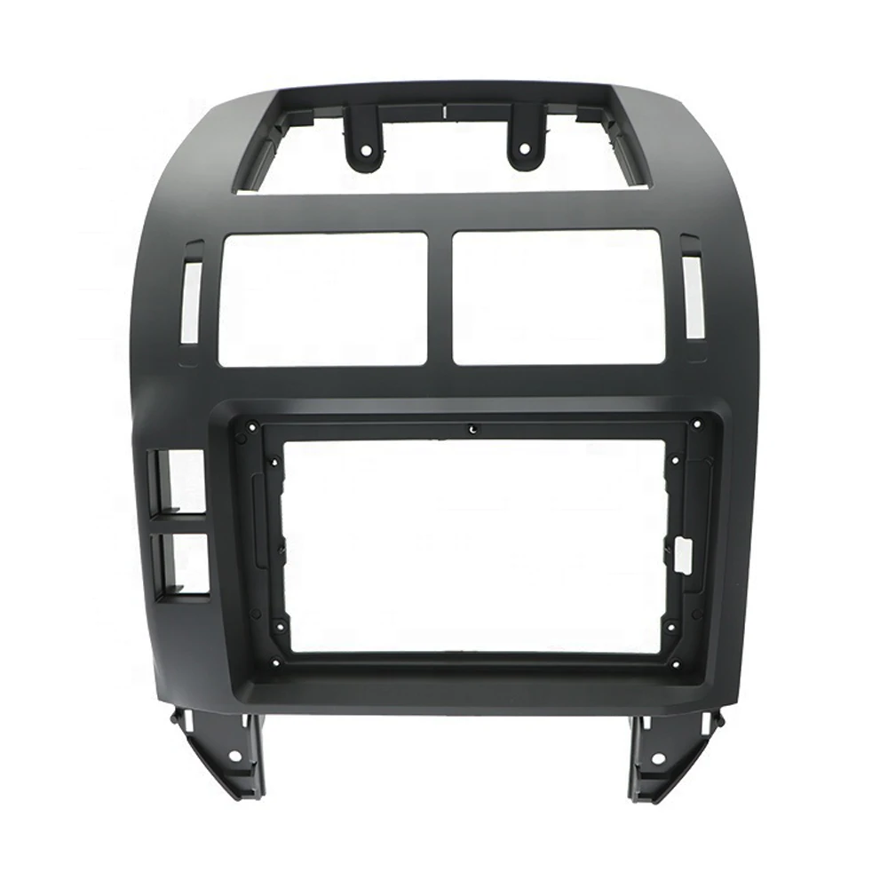 Car Fascia Navigation Fascias Dash Frame Kit For 9 inch Android Multimedia Player Polo 2004 2005 2006 2007 2008 2009 2010