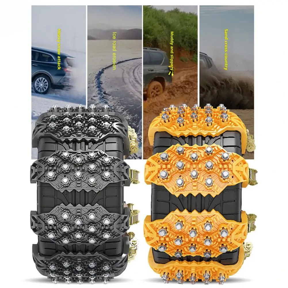 Easy Installation Tire Chains Durable Car Tire Chains with Quick Fit Installation for Anti skid High for Easy