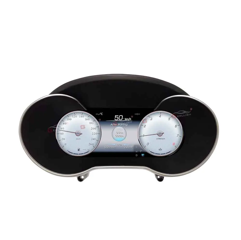 12.3 Inch Digital Instrument Gauge Cluster for Mercedes Benz GLC/C-Class W205 W253 LCD Dashboard Panel Speedometer Tachometer