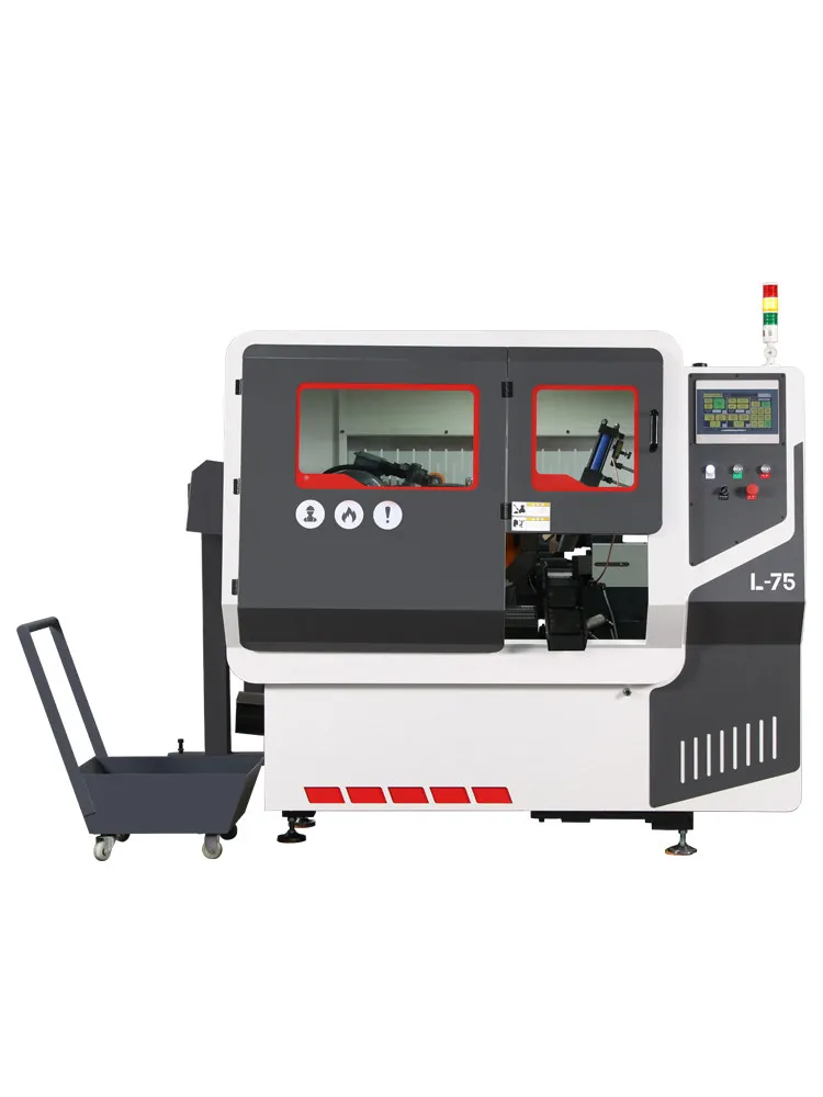 High-speed metal circular saw, CNC fully automatic feeding heavy-duty industrial grade saw.