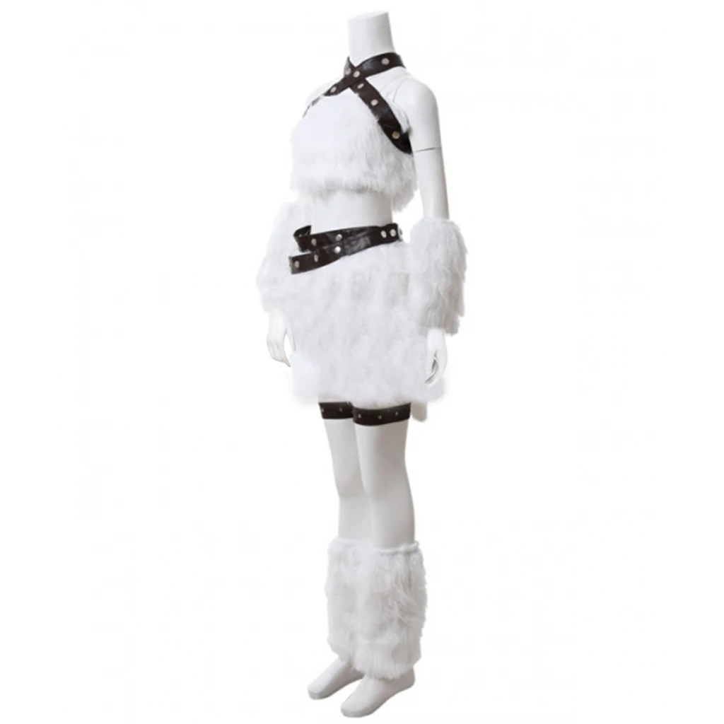 Game LOL Kitty Cat Katarina Cosplay Costume  Woman's Sexy Dress Top Skirts Suit Halloween Party Cos Dress