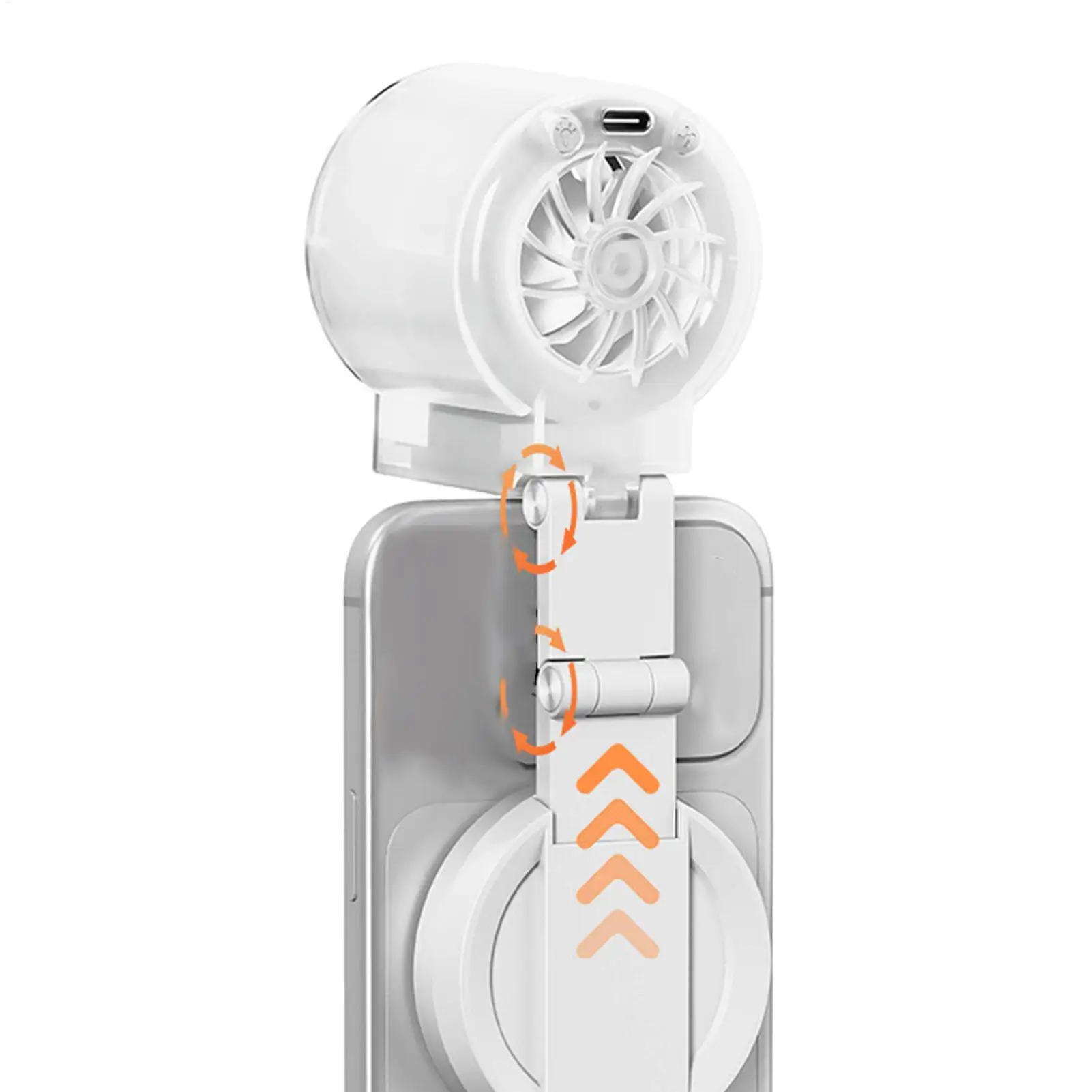 

Mini Portable Fan 3-Speed Adjustable Foldable Battery Operated Mini Fan Handheld For Women Men Kids Home Bedroom Office School