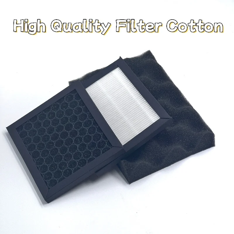 Replacement of Air Filter Carbon Main Carbon Filter Set for SK-102 Smoke Exhauster Accessories Medium Hepa Filter & Pre-filter