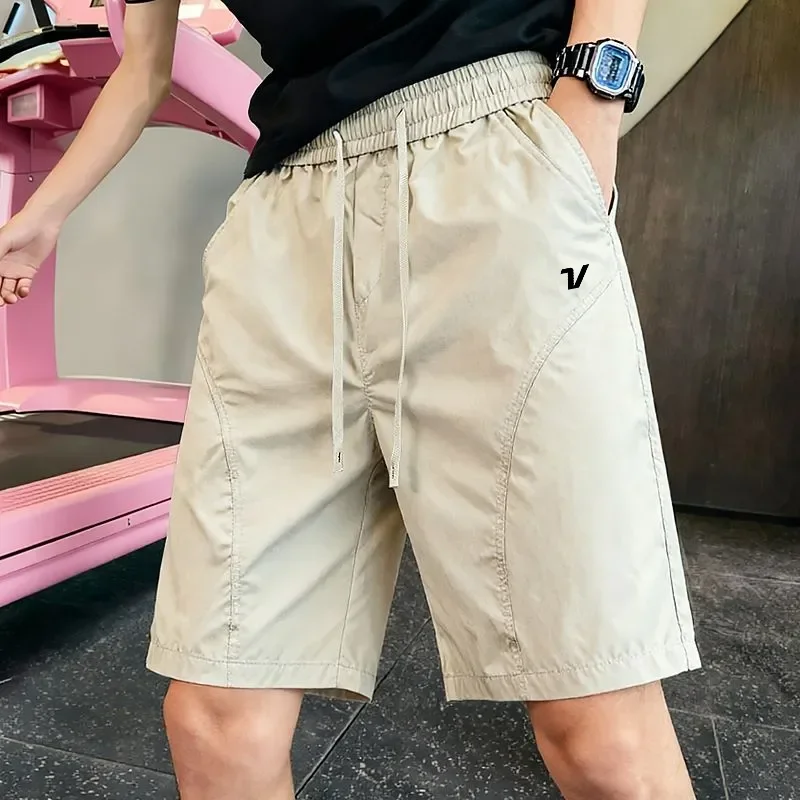 Men's Trendy Loose All-match Casual Pants Men Golf Clothing Summer New Men Golf Shorts Simple High-end Quick-drying Shorts
