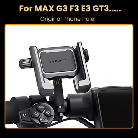 Original Phone Mount Holder Bracket Fit for Ninebot MAX G3 F2 F3 E3 GT3 Pro Electric Scooter Mobile Phone Stand Accessories