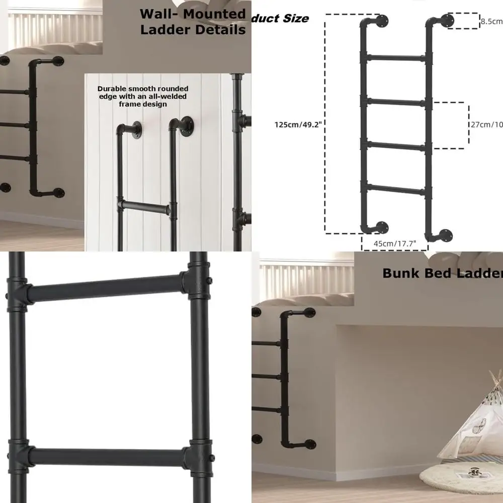4-Rung Bunk Bed Lad…
