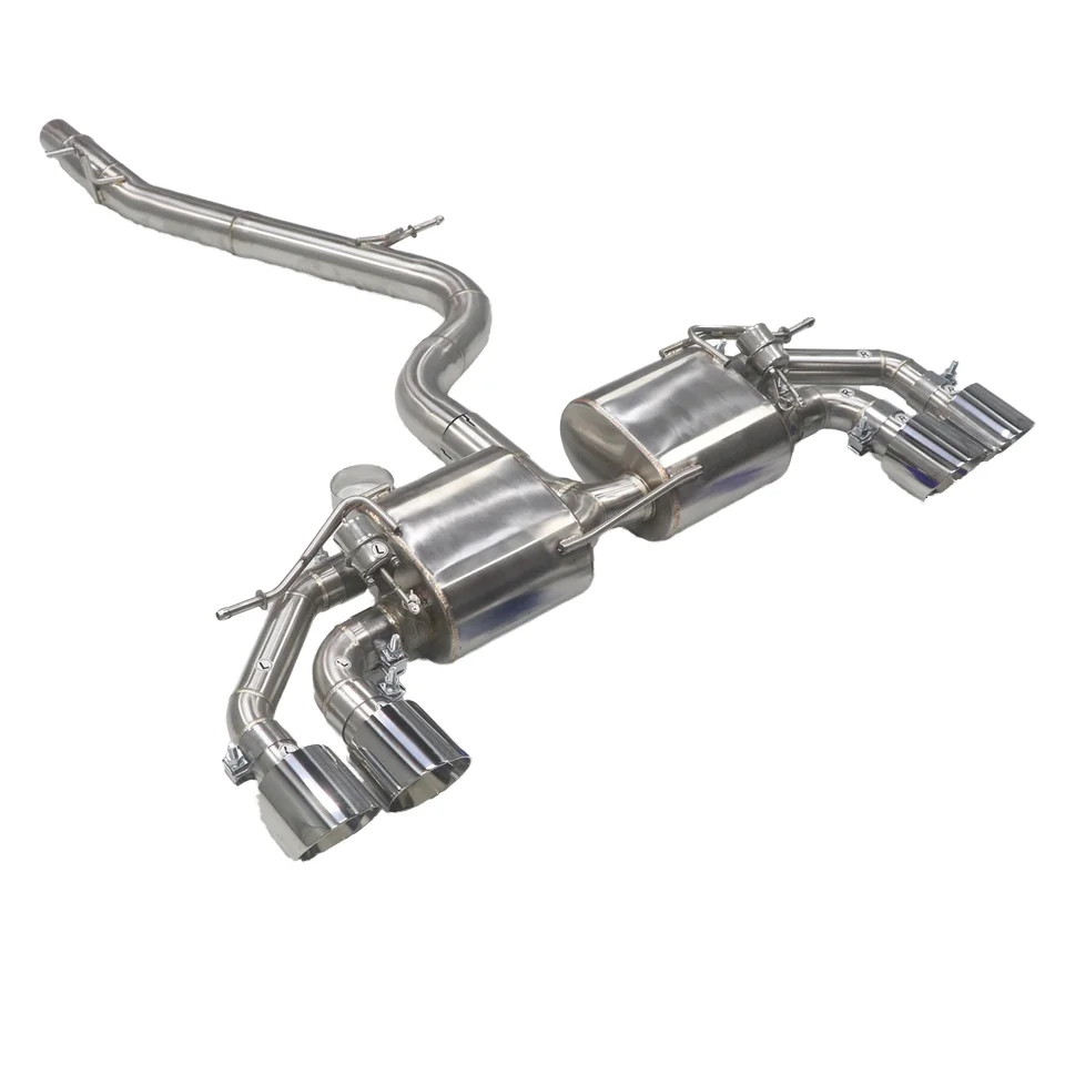 

Brand New Stainless Steel Muffler Racing Exhaust Pipe For Volkswagen MK7 MK7.5 GTI 2013-2020 2.0T Catback Valved Muffler