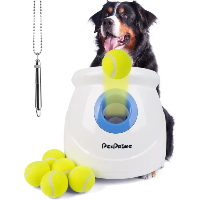 Dog Automatic Ball Launcher for Large Dogs Dog Ball Thrower Machine Outdoor Indoor Use Interactive Dog Toy Adjustable