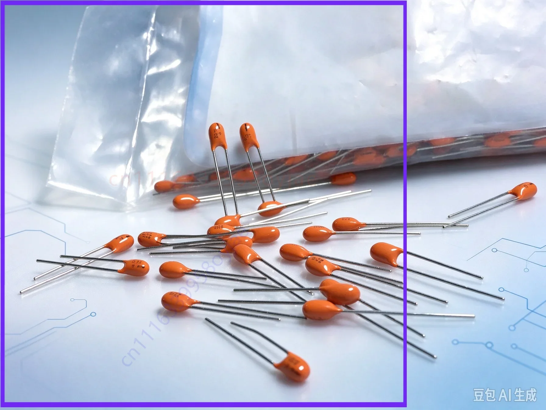 Vintage for SPRAGUE 0.22UF 35V Tantalum Capacitor 3mm Pin  200pcs