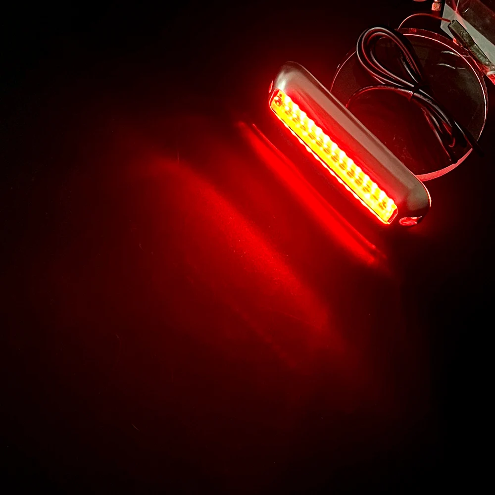 Barca luce di poppa barca marina pontone subacqueo lampada di poppa impermeabile 50W 42 leds universale blu/bianco/rosso acciaio inossidabile