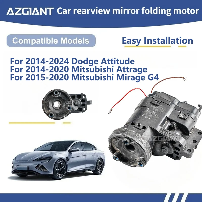 AZGIANT For Dodge Attitude/Mitsubishi Attrage/Mitsubishi Mirage G4 Car Wing Mirror Authentic Folding Motor Power Assembly auto