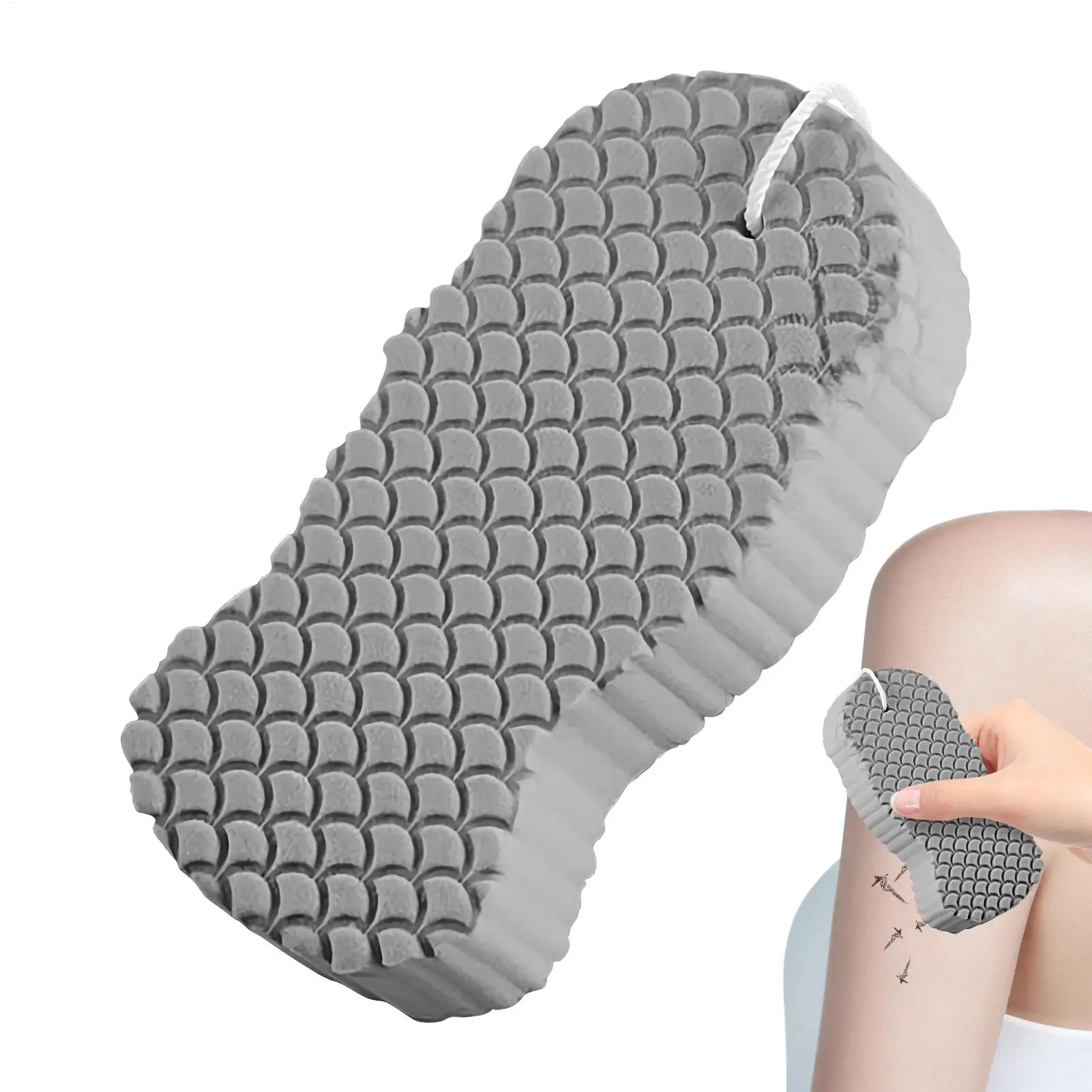 1PC Bath Sponge Exfoliating Bath Scrubbing Sponges Body Washcloth Skin Scrubber Relax Exfoliating Skincare Shower Scrubbing Tool