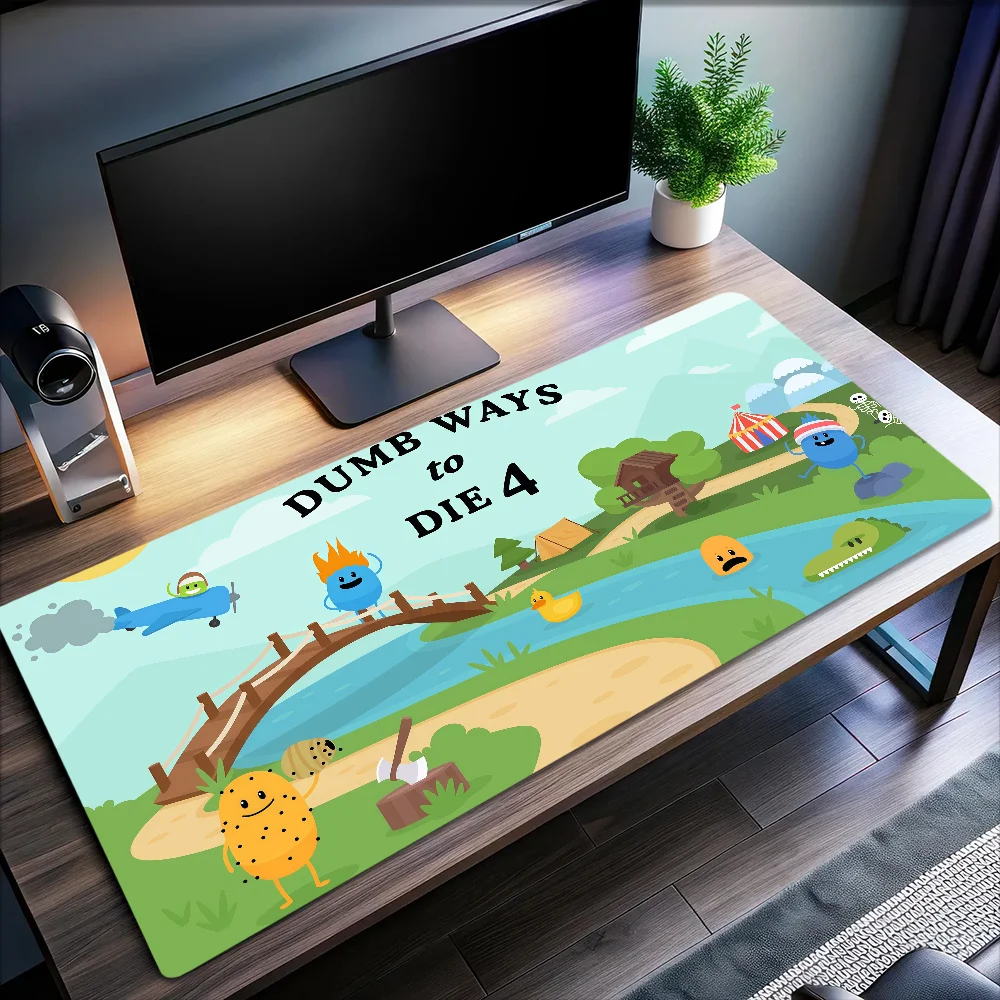 Mouse Die Cartoon Pad Non-slip Dumb Lockedge Office Student Gaming Thickened Large Writing Cushion Ways to MousePad