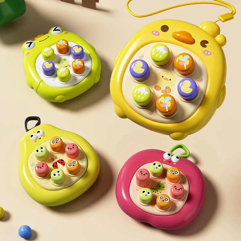 Cartoon  Finger Press Game Decompression Toy to Exercise Reflexes