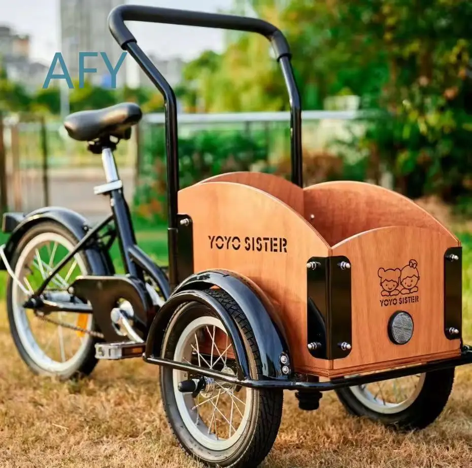 Outdoor Pet Children Three-Wheeled Stroller for Dogs Cats Toddlers Kids Baby Walking Push Cart Foldable Lightweight All