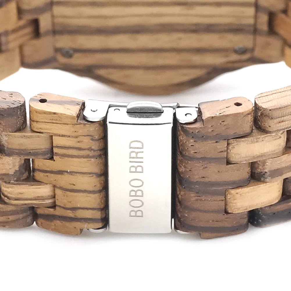 التخليص! ساعات رجالية خشبية، ساعات يد كوارتز كاجوال، ساعة خشب حمار وحشي للرجال، ساعة بسيطة وأنيقة