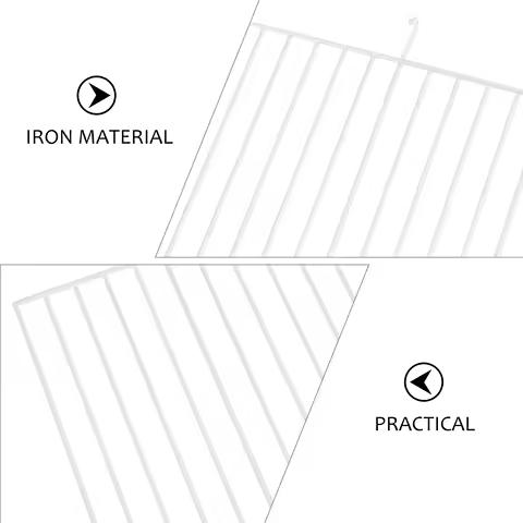 Iron Cage Divider For 47*30*30 Cm Pet Partition Plate Safe Separation Grid For Hamster Small Animal Habitat Net Baffle