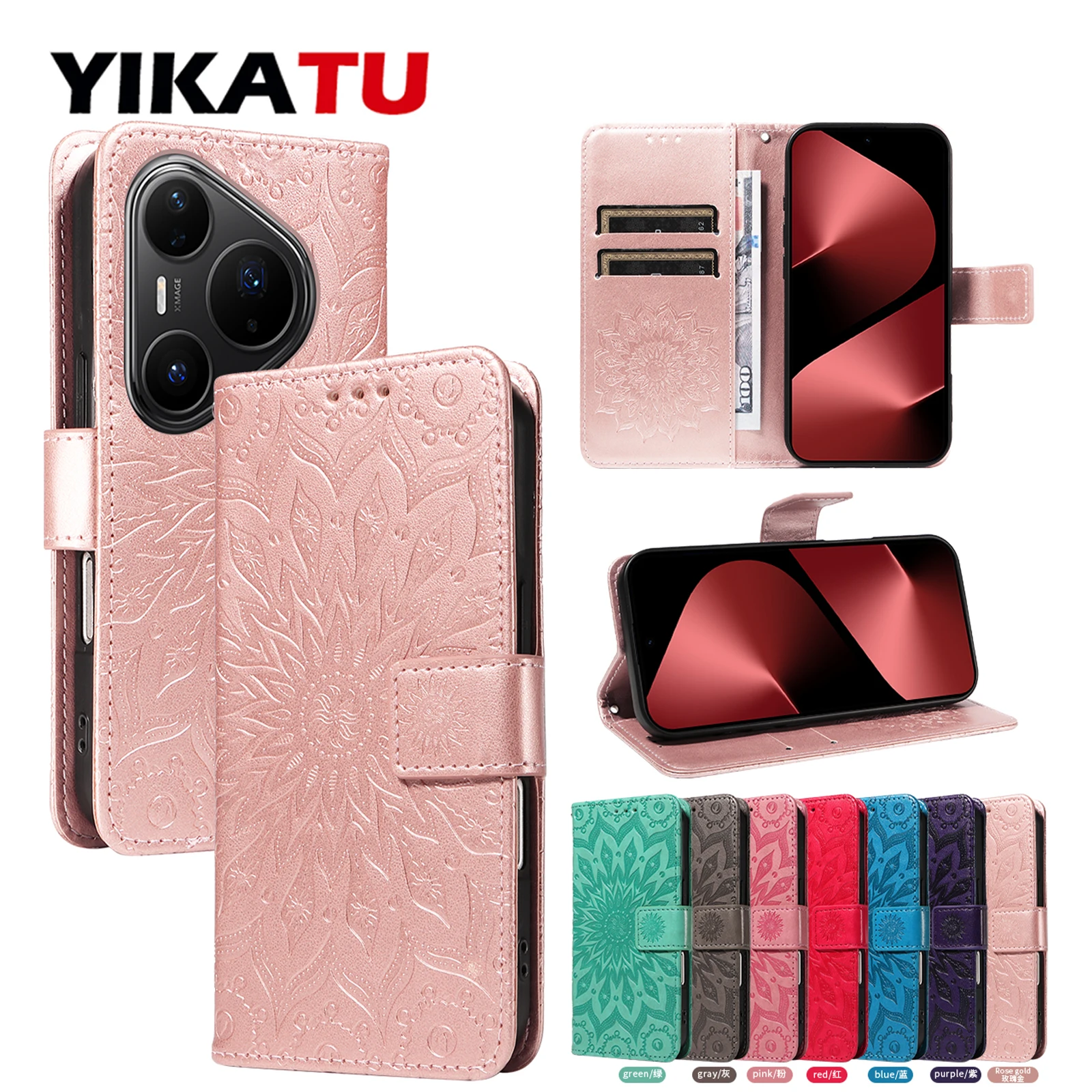 

Wallet Leather Case For Huawei Y9 Prime 2019 Y7 Y6 Y5 2018 8i 5T 3E 2i Nova Y70 Plus Lite 3 14 5G 12S 12 SE 11 9 Kickstand Cover