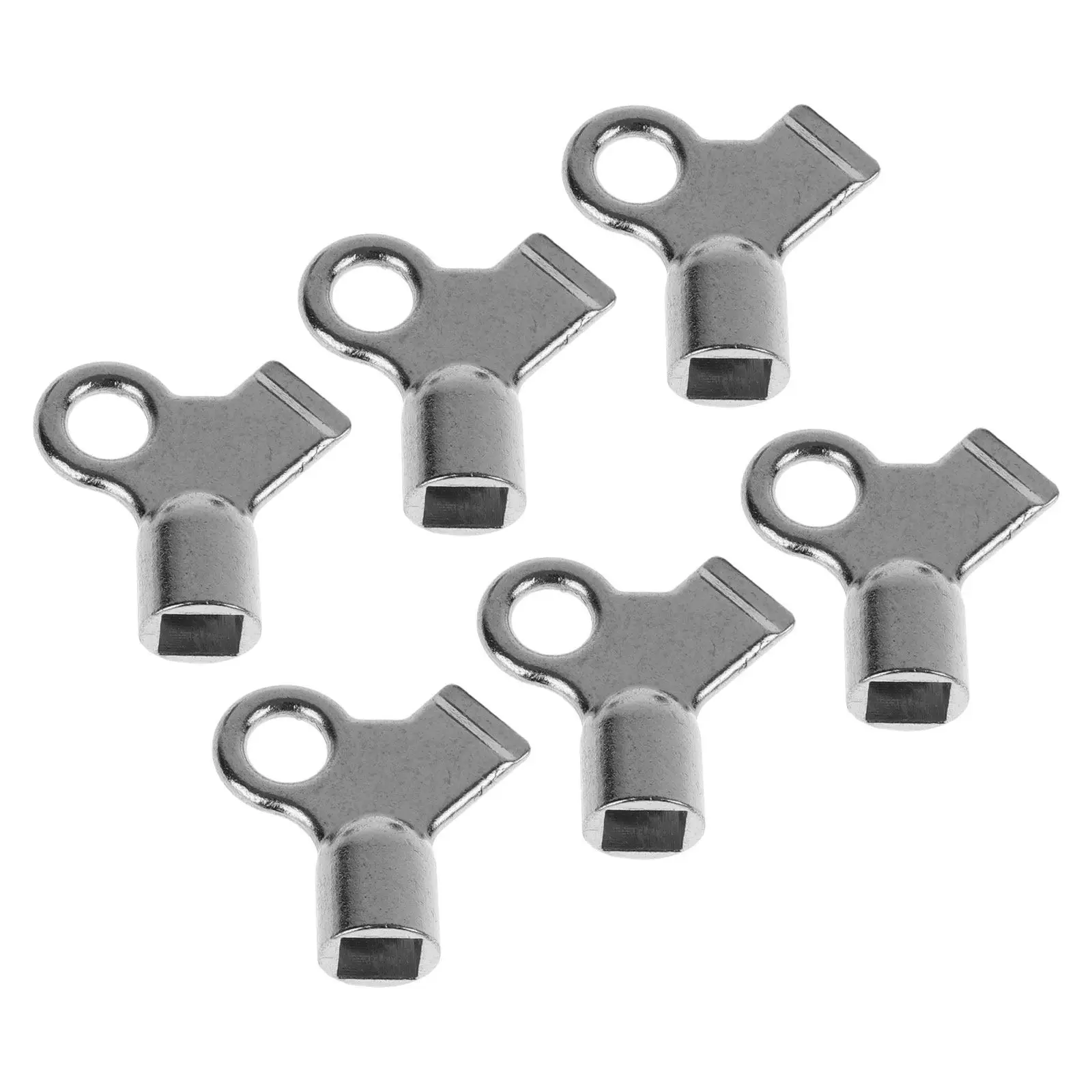 

Набор из 6 металлических ключей для прокачки радиаторов 5 мм, для систем отопления дома, эффективный инструмент для удаления воздуха