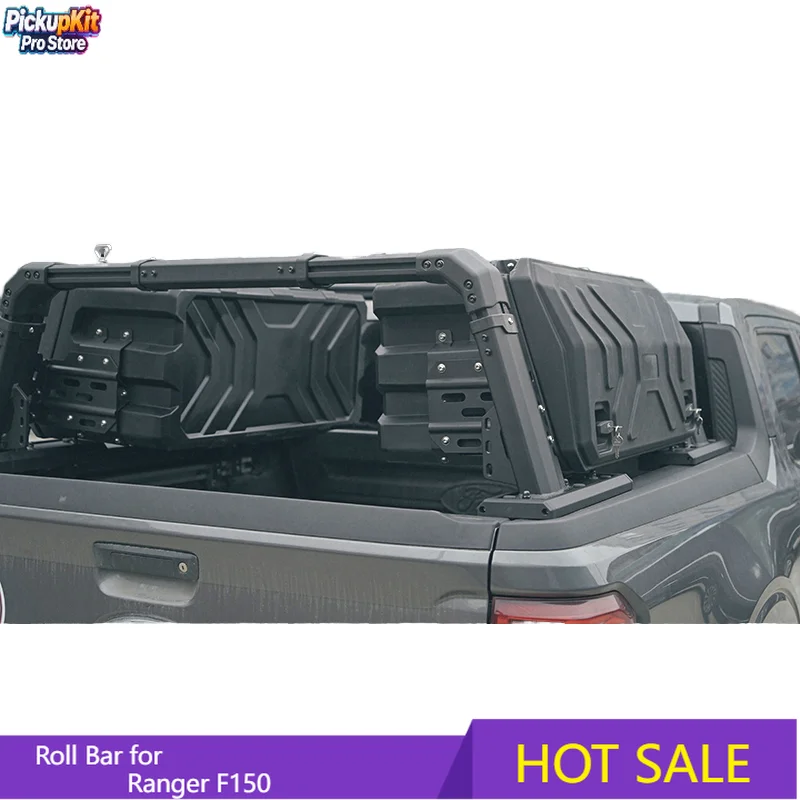 

Усиленная защитная дуга из алюминиевого сплава для внедорожников 4x4 с ящиком для хранения, универсальная, подходит для Ranger F150