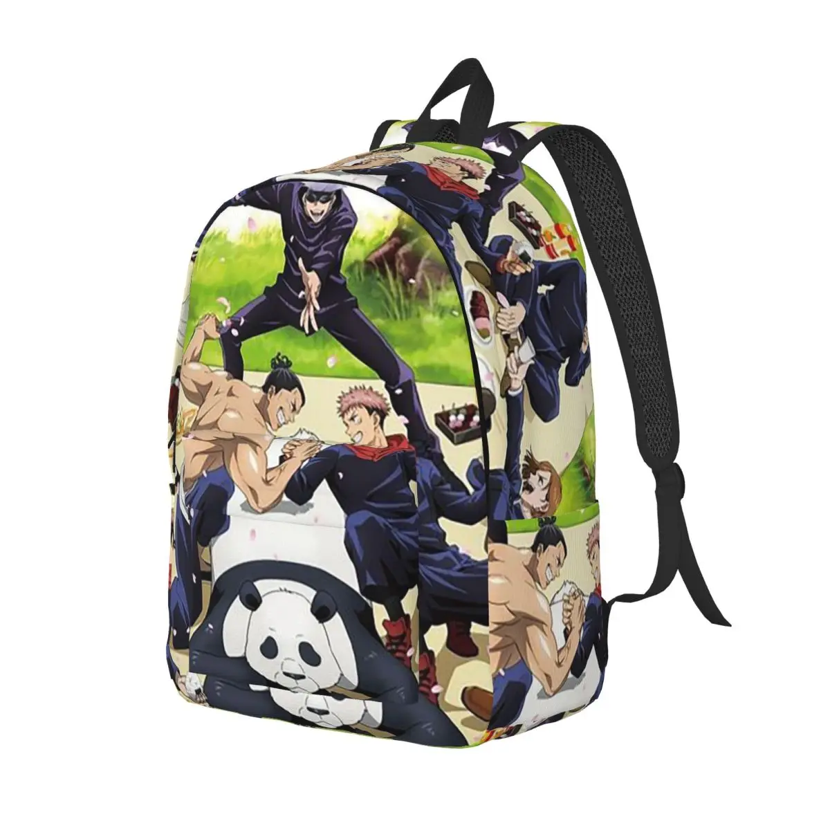 Jujutsu Kaisen Anime Satoru Yuuji Nobara Megumi Sukuna Backpack Daypack Children BookBag School Bag Shoulder Bags for Boys Girls