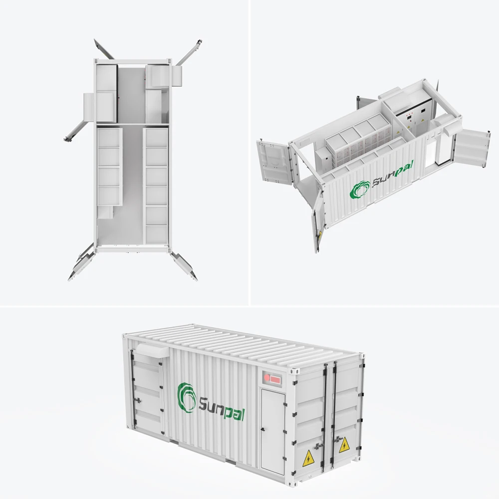 Sunpal Bess Solar Battery Energy Storage System Container 100Kwh 200Kwh 1Mwh 2Mwh 3Mw Lithium Battery Container Storage System