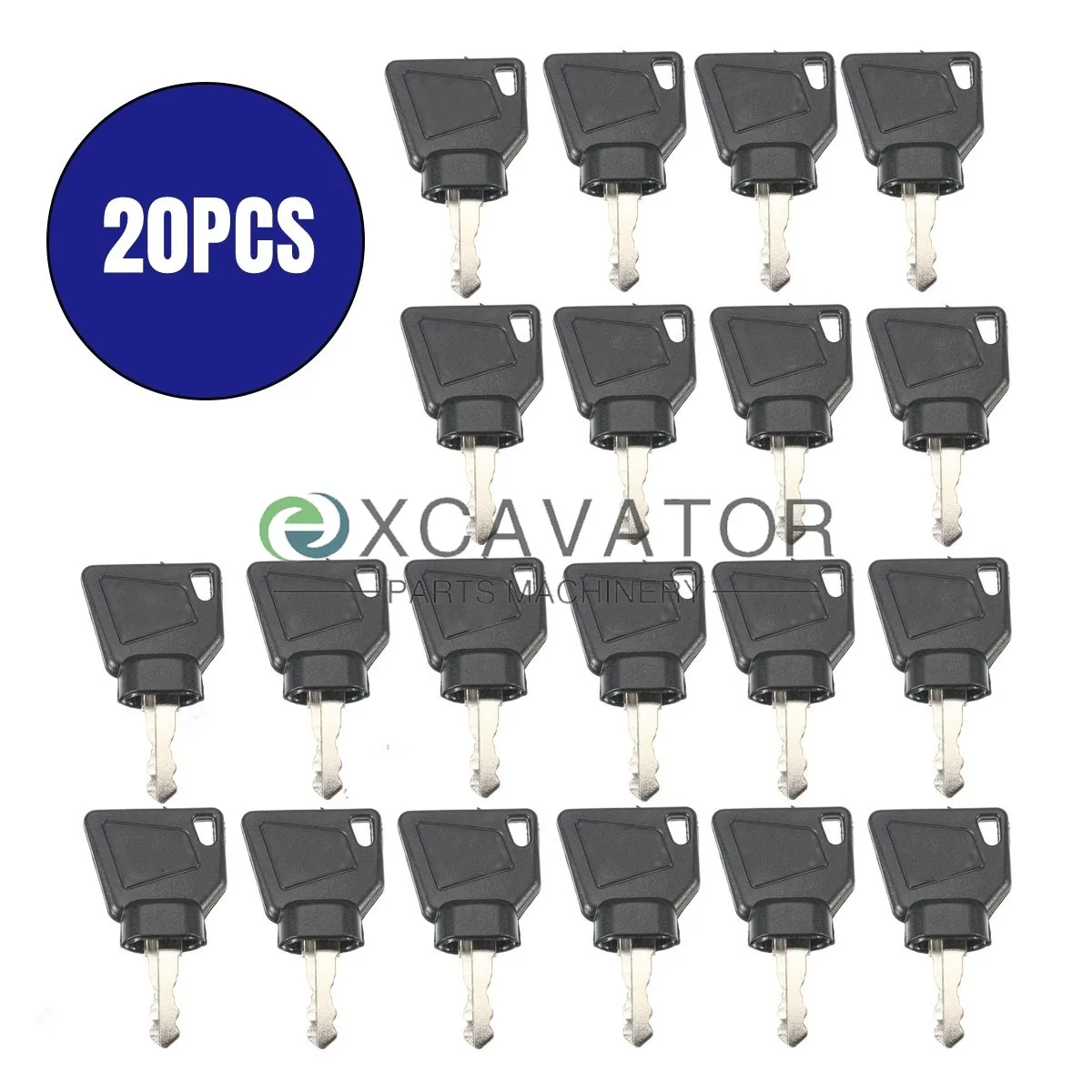 20 pcs הצתה להתחיל מפתח בורר מתג מפתח עבור jcb 3cx חופר רוב חלקי חילוף