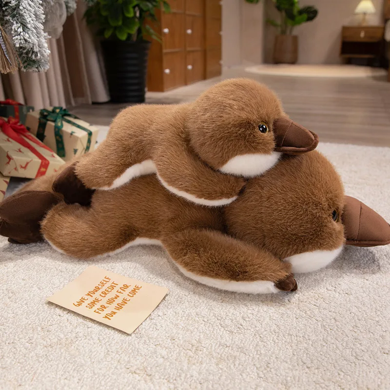 Nieuwe Simulatie Gevoelig Positie Vogelbekdier Eendenbek Pinguïn Pluche Dieren Speelgoed Kussen Super Zachte Poppen Verjaardagscadeautjes Party Decor