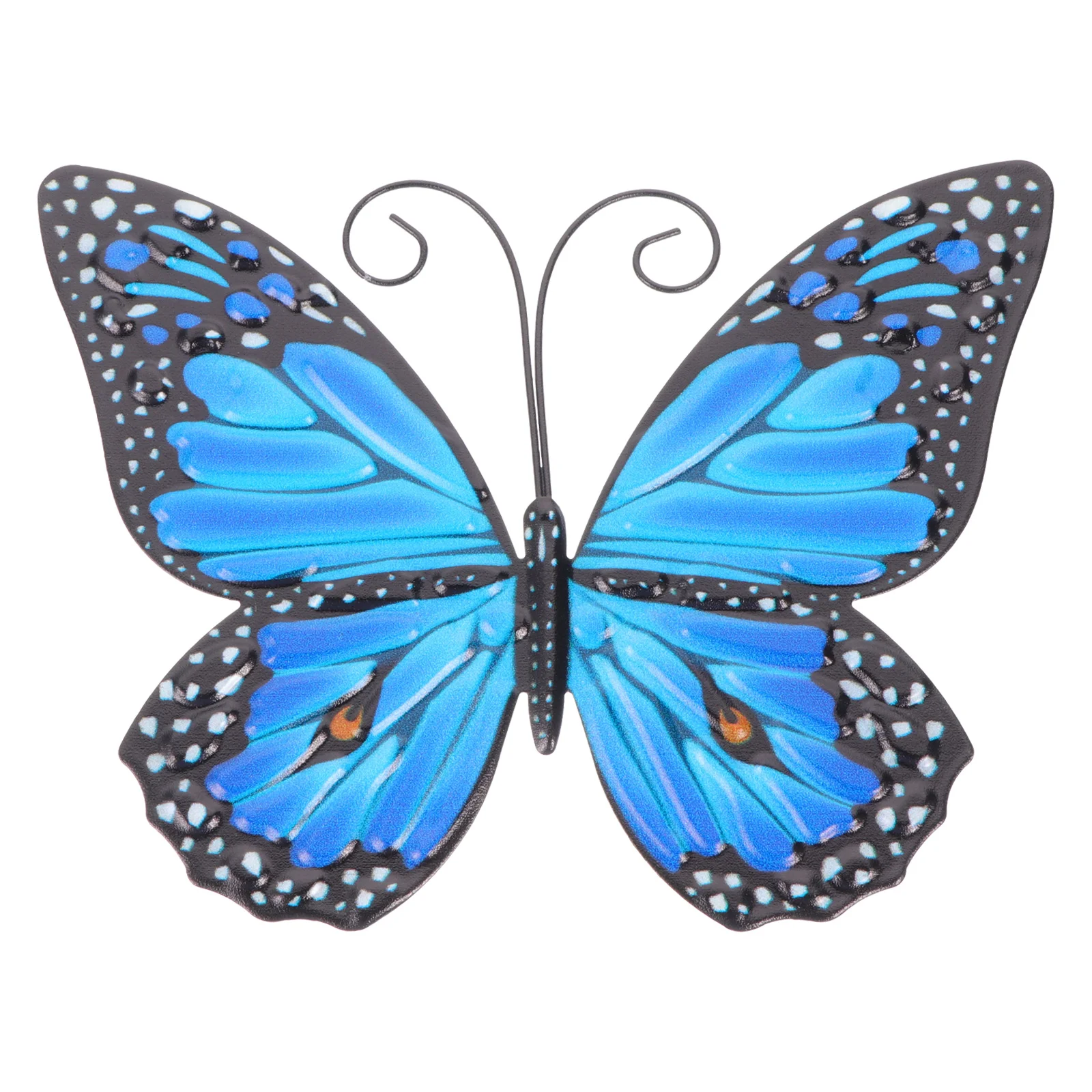 

Butterfly Wall Hanging Butterfly-shaped Pendant Decorative Iron Butterflies Garden Metal Decoration