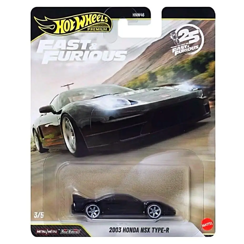 

Hot Wheels Car Fast & Furious 2003 HONDA NSX TYPE-R 1/64 Metal Die-cast Model Toy HNW46