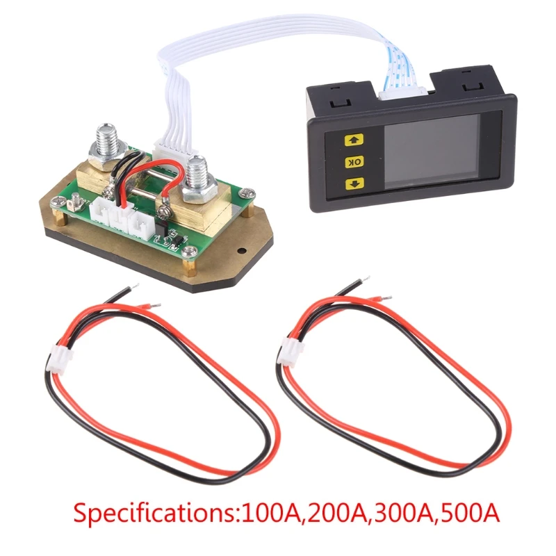 

Portable Ammeter 1.8-inch Screen LCD Voltage Current Combo Meter 2 Way Detection Suitable for Measurement Compact-size