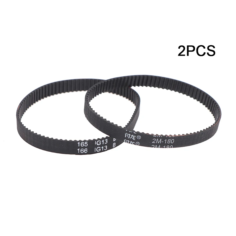 2pcs Timing Drive Belt 2GT/2M Perimeter 140 142 150 160 180mm Width 6mm Synchronous Conveyor Spare Part For Vaccum Cleaner Tool