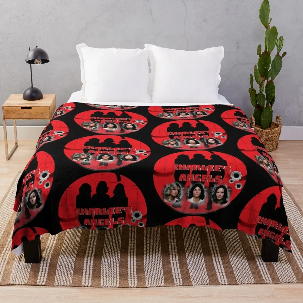 CHARLIEa??S ANGELS Throw Blanket Outdoor Soft Blanket for Picnic Beach Camping