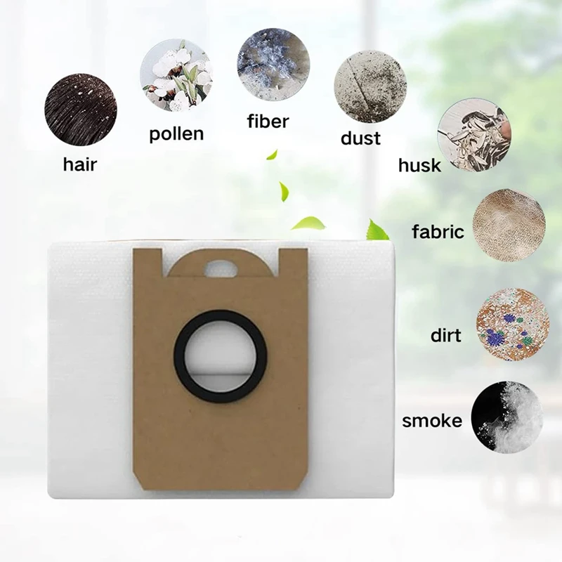 10 Buah Kantong Debu Pengganti untuk Bobsweep Dustin dan Kantong Debu Bagian Penyedot Debu Robot Orb-I