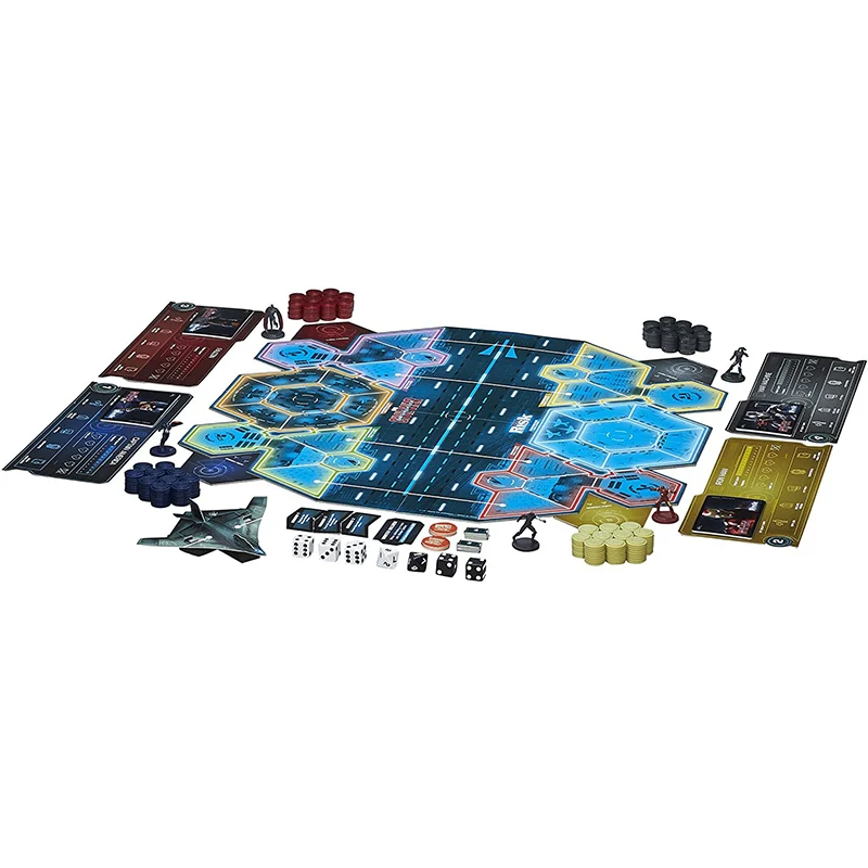 Hasbro Gaming Risk Captain America Civil War Edition Game Family Board Game Party Games Toys Strategy Party Games Gifts for Kids