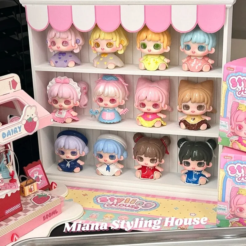 

Оригинальная миниатюрная кукла Miana Little Mina: универсальный декор, милый сюрприз в закрытой коробке, кавайный подарок на день рождения
